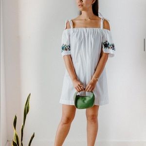 Top shop off shoulder dress